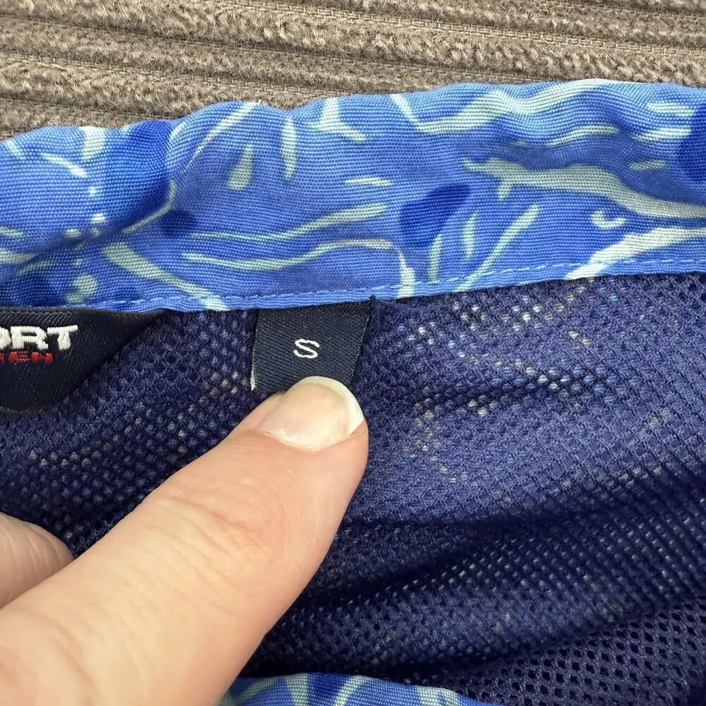 Vintage Polo Sport Ralph Lauren Swim Trunks Mens Small Floral Nylon Board Shorts